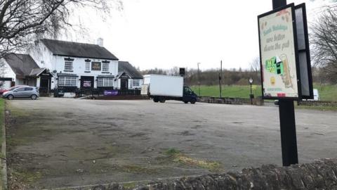 Pub car park