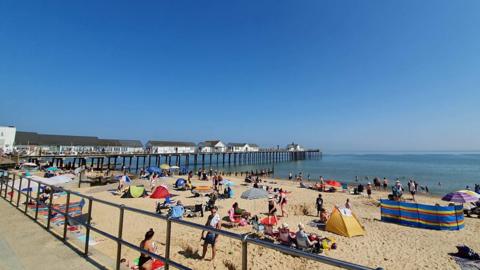 Southwold beach