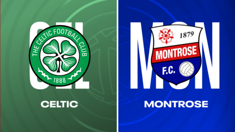 Celtic and Montrose badges