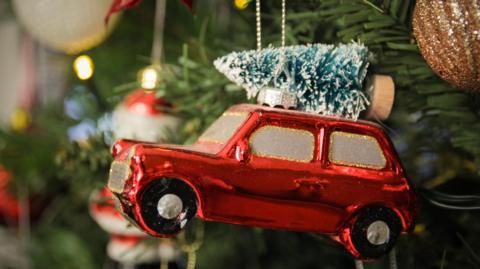 Car- Christmas tree decoration