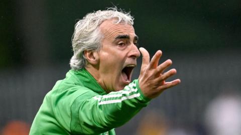 Jim McGuinness issues instructions from the sideline