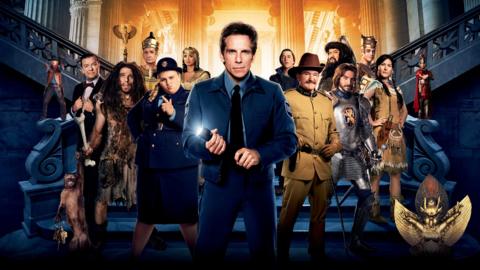 Characters from the Night at the Museum film