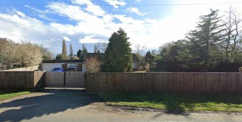 The fence in Terrington St Clement