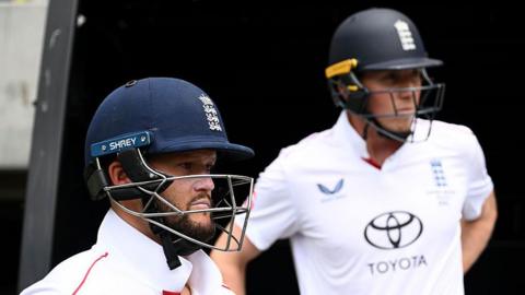England openers Ben Duckett and Zak Crawley 