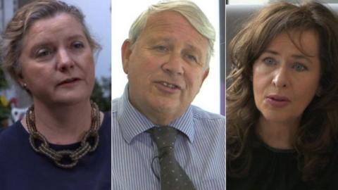 Helen Buckingham, Prof George Crooks and Prof Deirdre Heenan