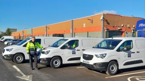 Electric vans delivered to Bury Council