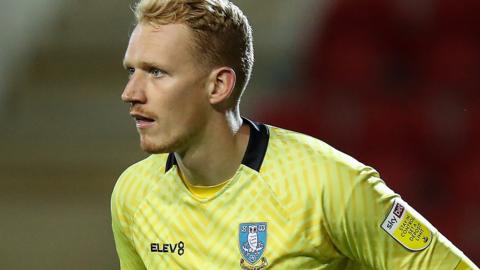 Cameron Dawson in action for Sheffield Wednesday