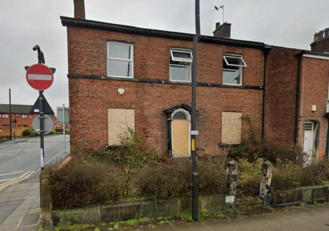 Listed building on Drake Street in Rochdale