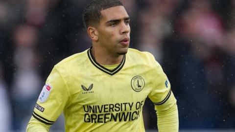 Tennai Watson in action for Charlton