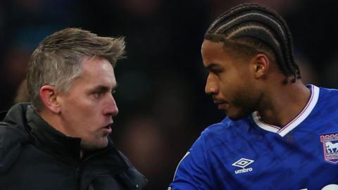 Kieran McKenna and Jens Cajuste