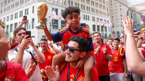Spain fans