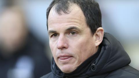 Regis le Bris on the touchline