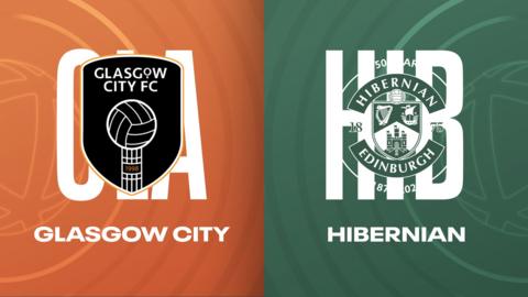 Glasgow City and Hibernian badges