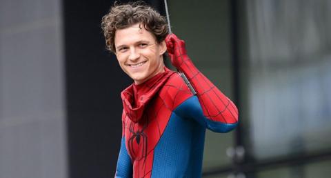 tom holland as spiderman