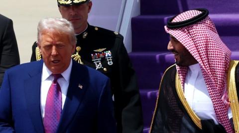 Donald Trump meets Mohammed bin Salman