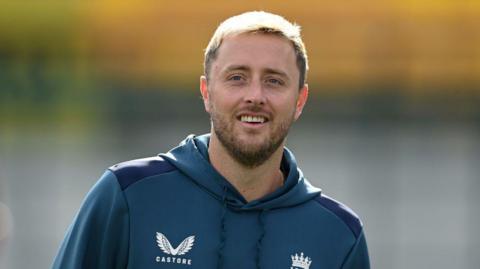 England bowler Ollie Robinson