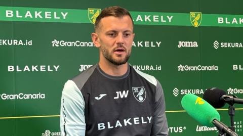Jack Wilshere at Norwich City press conference