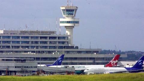 Murtala Mohammed International Airport in Lagos