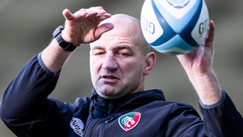 Leicester Tigers head coach Steve Borthwick