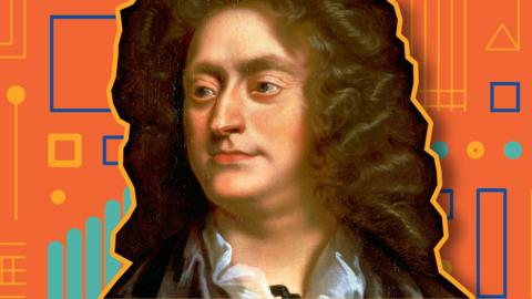 Purcell on colourful background