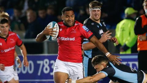 George Wacokecoke of Newcastle Falcons