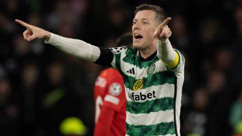 Celtic captain Callum McGregor