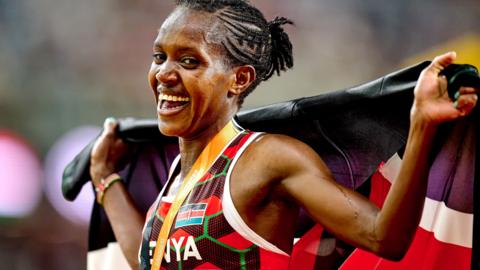 Kenyan runner Faith Kipyegon