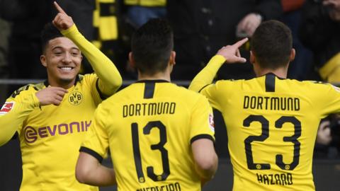 Borussia Dortmund celebrate