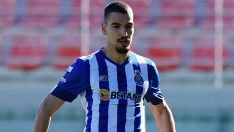 Joao Mendez playing football