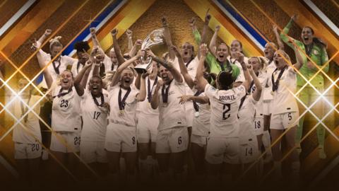 Spoty Team of the Year winners - the Lionesses