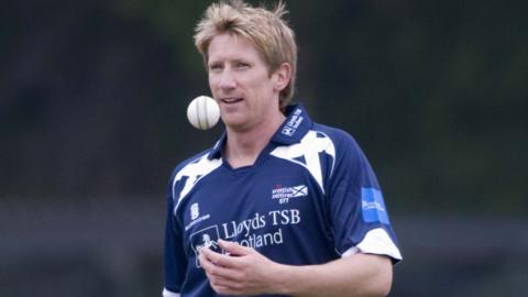 Former Scotland bowler John Blain