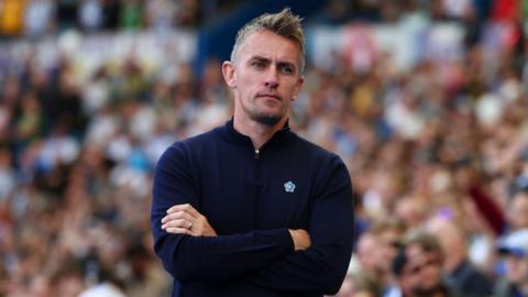 Ipswich Town manager Kieran McKenna during the Premier League match between Brighton & Hove Albion FC and Ipswich Town FC at Amex Stadium on September 14, 2024