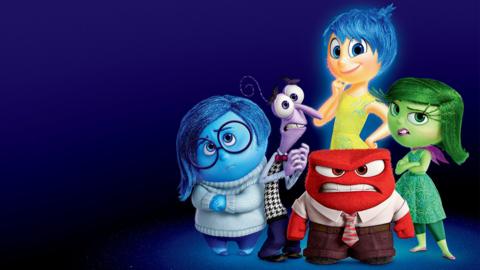 Five emotions from Inside Out