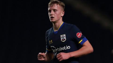 New Crewe loan signing Ryan Finnigan has been included in Southampton's matchday squad this season