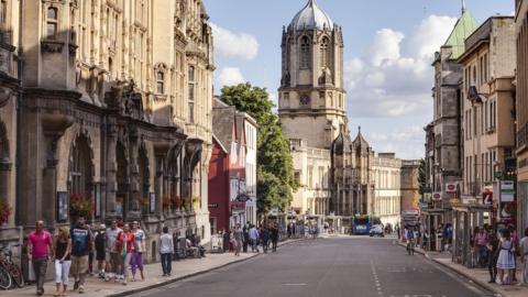 Oxford city centre