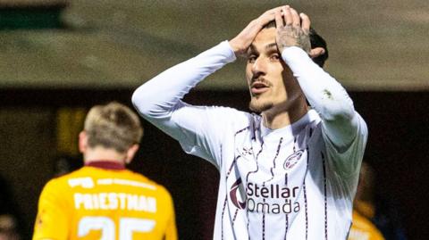 Hearts' Alexandros Kyziridis