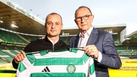 Shaun Maloney and Martin O'Neill