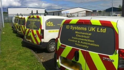 ID Systems UK vans