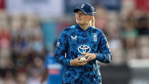 England's Sophie Ecclestone