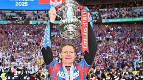 Oliver Glasner holds up FA Cup
