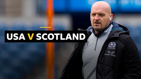 Scotland head coach Gregor Townsend