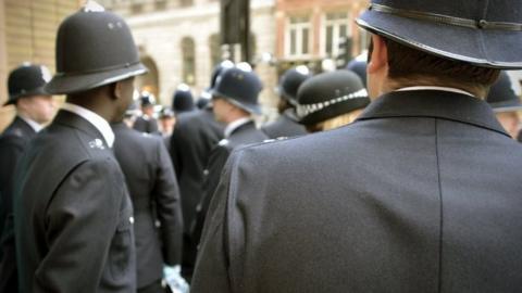 A group of police officers