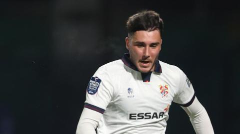 Josh Hawkes in action for Tranmere Rovers