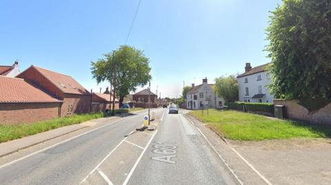 A general view of Gainsborough Road