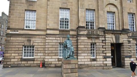 The High Court building in Edinburgh