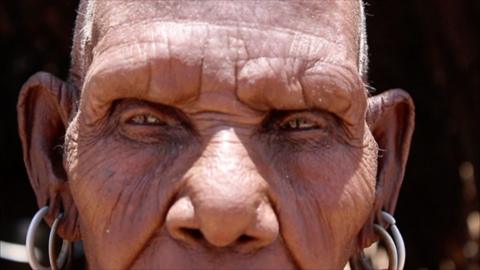 A woman in Turkana, Kenya