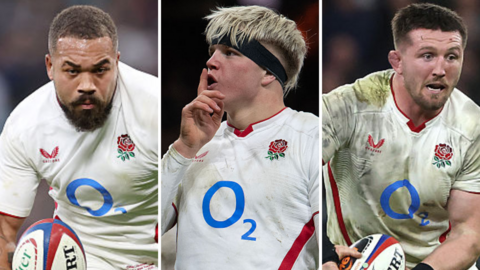 OIllie Lawrence, Henry Pollock and Tom Curry