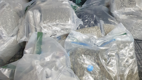 bags of drugs that the psni recovered