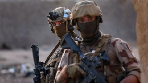 French troops fighting in Mali