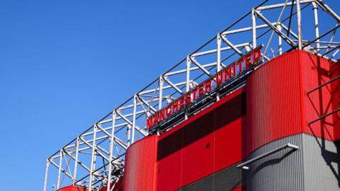 Manchester United's Old Trafford stadium 